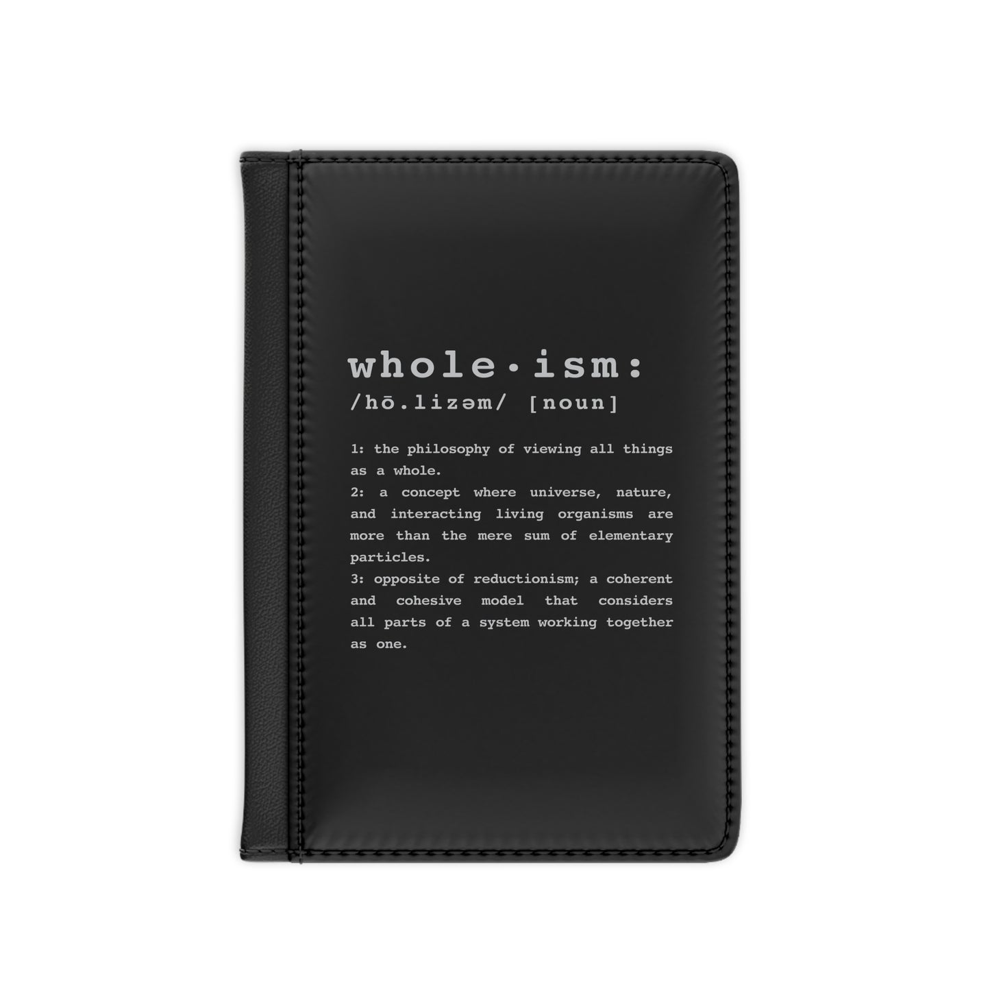 Whole-ism  |  Vegan Passport Cover