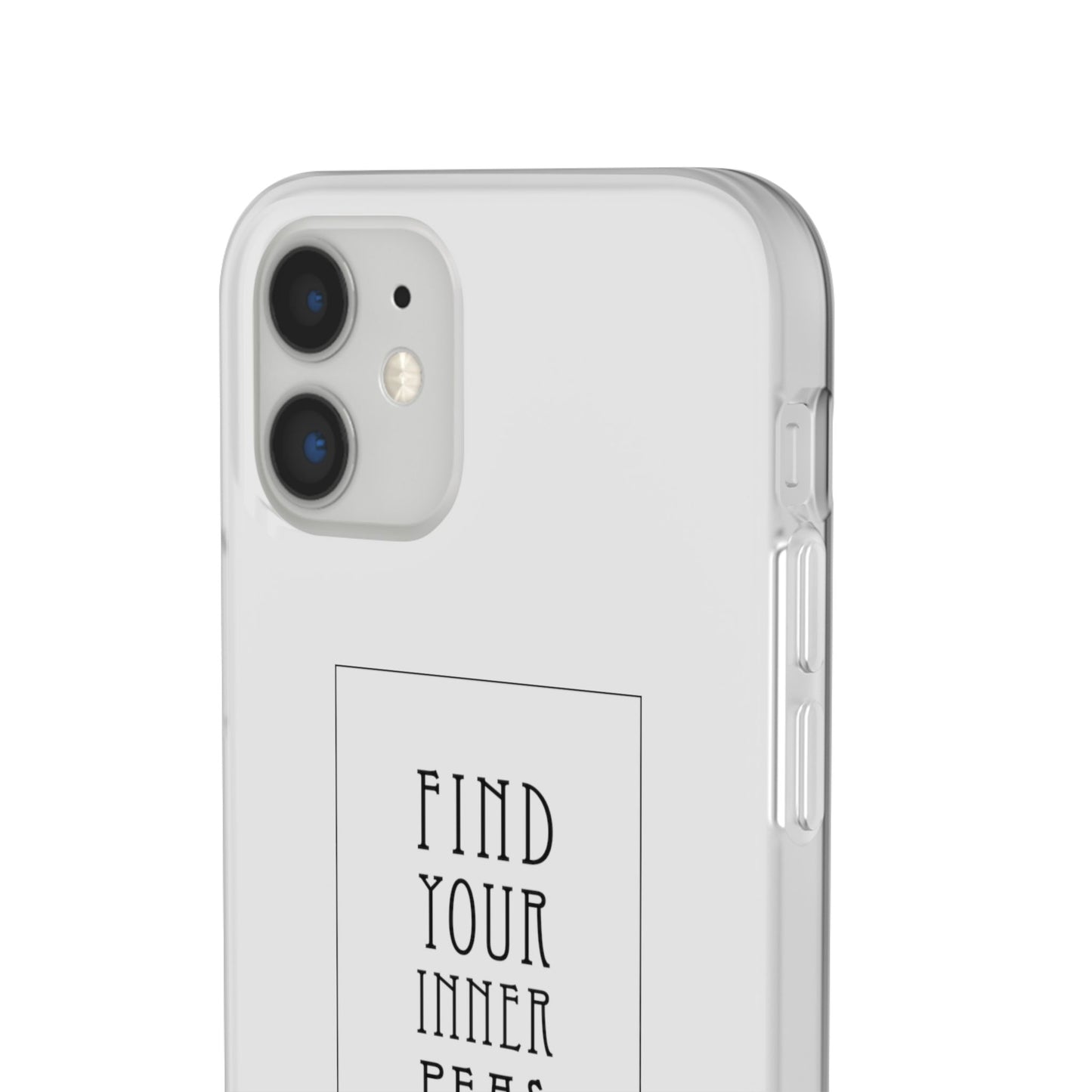 Find Your Inner Peas  |  Flexi Phone Case (Gift Packaging Available)