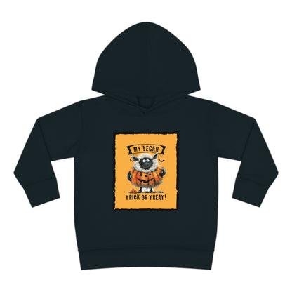 My Vegan Trick or Treat - Sheep  |  Toddler Pullover Fleece Hoodie