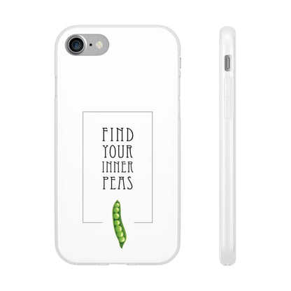 Find Your Inner Peas  |  Flexi Phone Case (Gift Packaging Available)