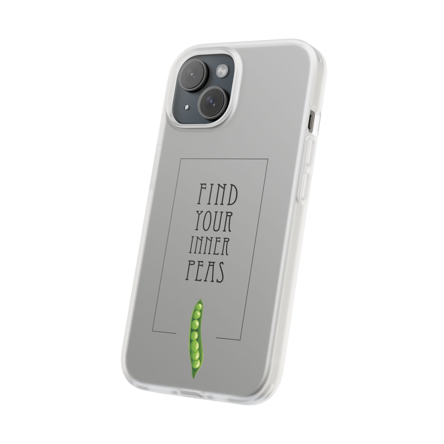 Find Your Inner Peas  |  Flexi Phone Case (Gift Packaging Available)