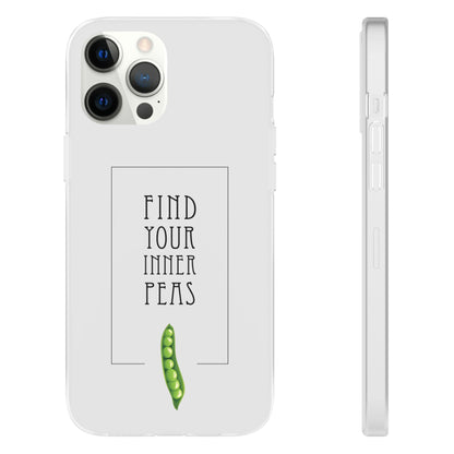 Find Your Inner Peas  |  Flexi Phone Case (Gift Packaging Available)