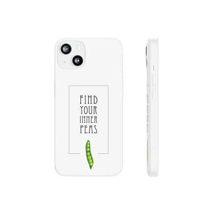 Find Your Inner Peas  |  Flexi Phone Case (Gift Packaging Available)