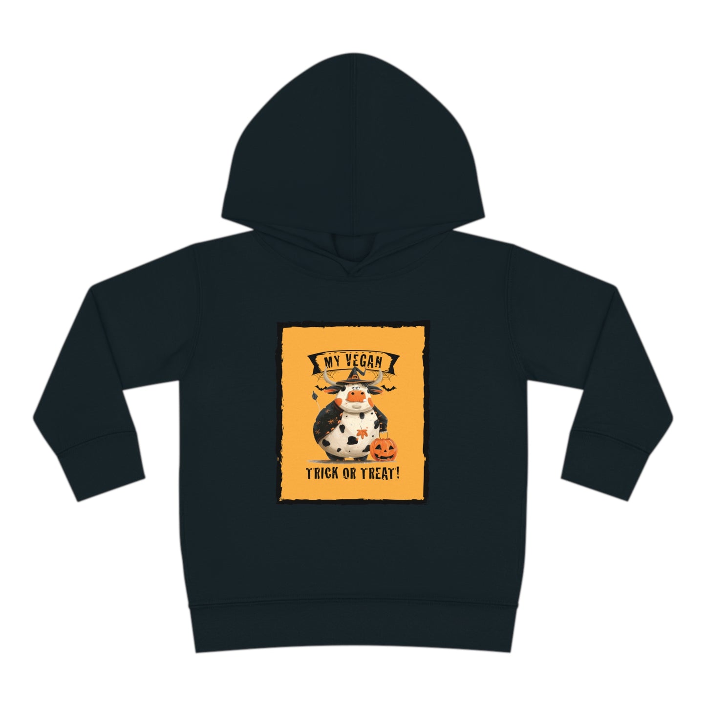 My Vegan Trick or Treat - Cow  |  Toddler Pullover Fleece Hoodie