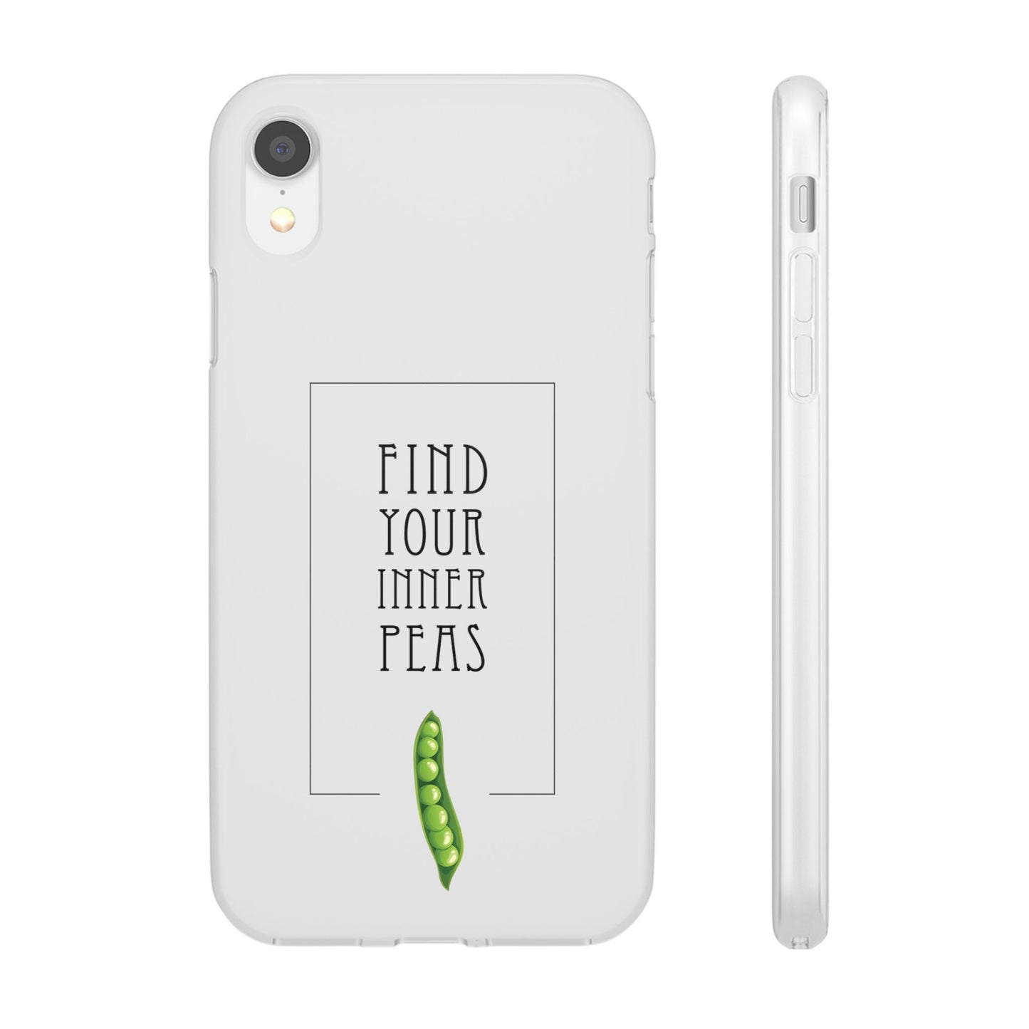 Find Your Inner Peas  |  Flexi Phone Case (Gift Packaging Available)